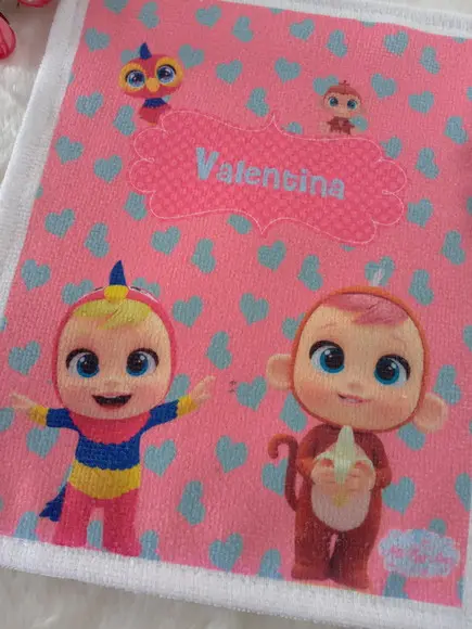 Toalhinha Personalizada Sublimação.