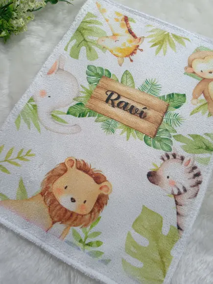 Toalhinha Personalizada Sublimação.