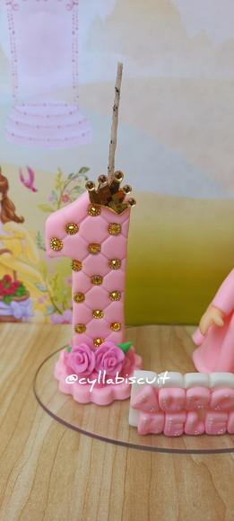 Bela Adormecida Topo De Bolo Biscuit