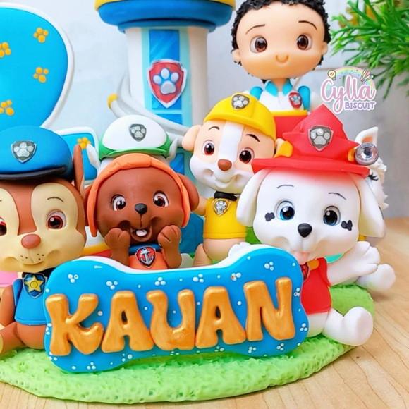 Aplique Patrulha Canina de Biscuit