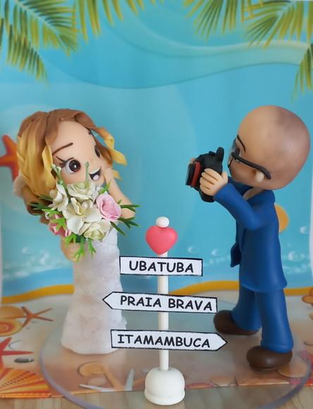 Noivinhos Cute Praia Biscuit