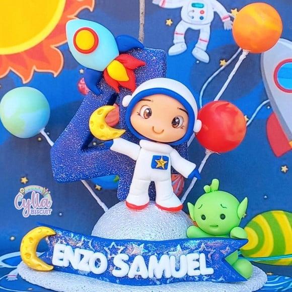 Vela Astronauta em Biscuit