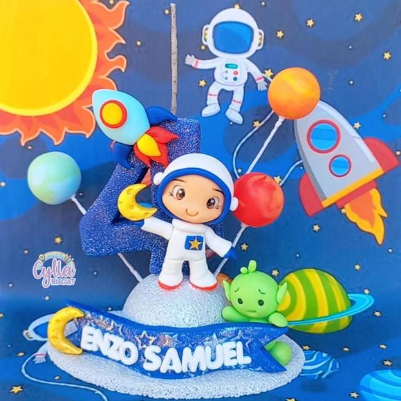 Vela Astronauta em Biscuit