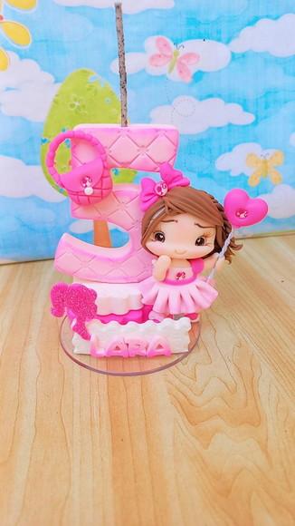 Vela Barbie em Biscuit