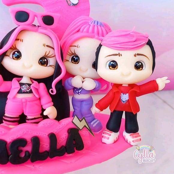 Vela Emilly Vick dos Rosa em Biscuit