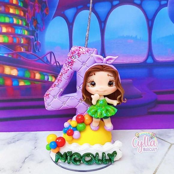 Vela Divertidamente Nojinho Biscuit