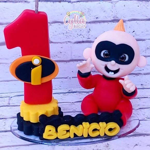 Vela os Incriveis Zezé em Biscuit