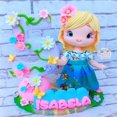 Encanto Topo de Bolo Biscuit