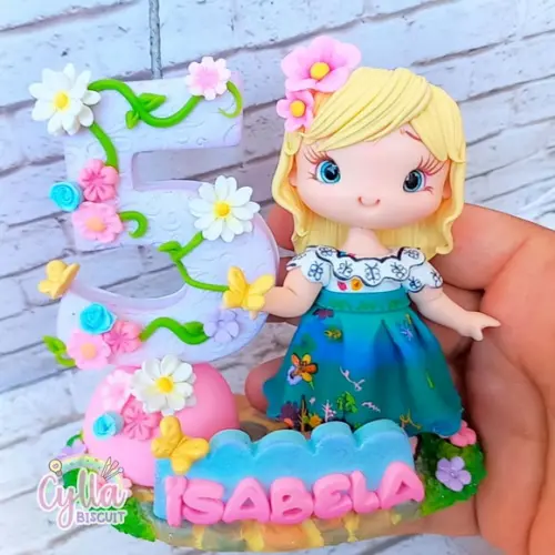 Encanto Topo de Bolo Biscuit