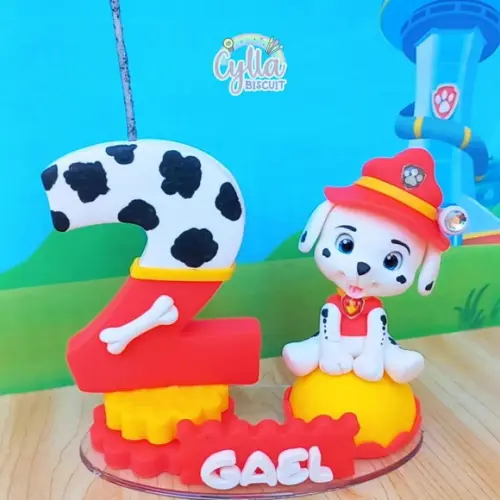 Patrulha Canina Topo de Bolo Biscuit