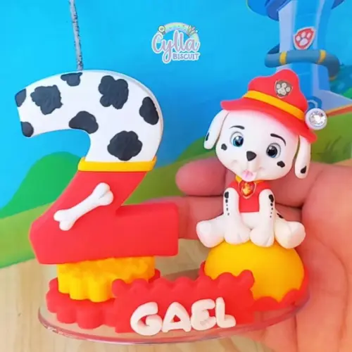 Patrulha Canina Topo de Bolo Biscuit