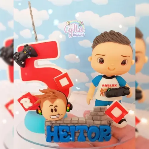 Topo de Bolo Roblox