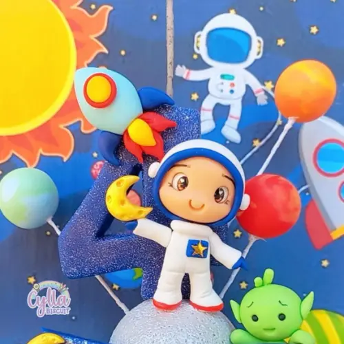 Vela Astronauta em Biscuit