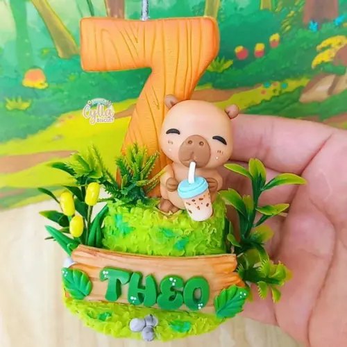Vela Biscuit Capivara Sheike Menino