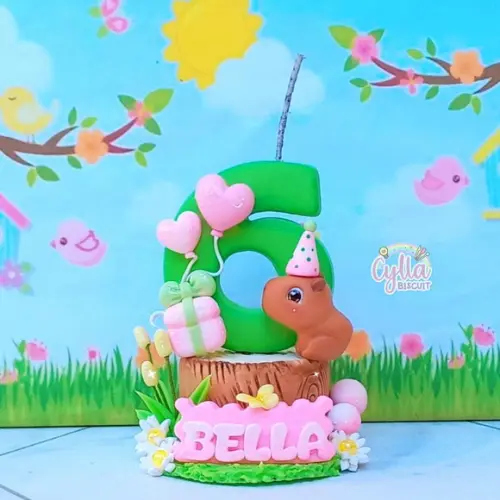 Vela Biscuit Capivara