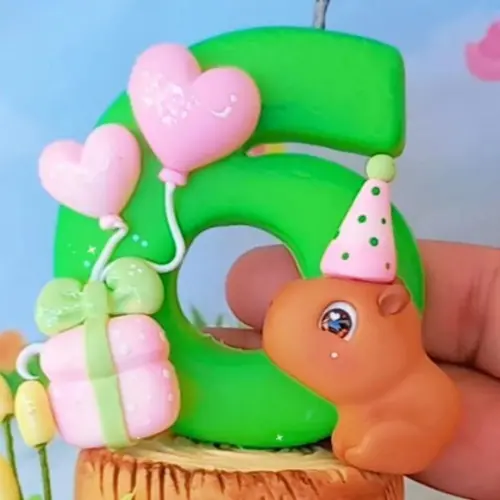 Vela Biscuit Capivara