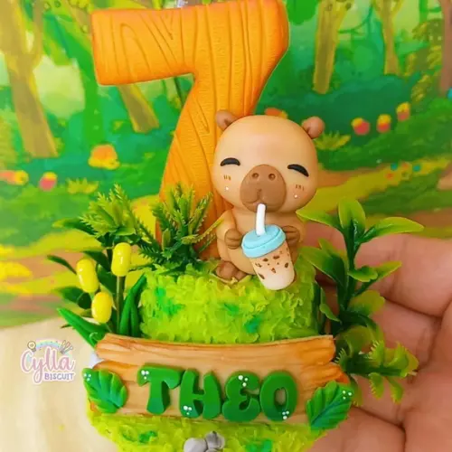 Vela Biscuit Capivara Sheike Menino
