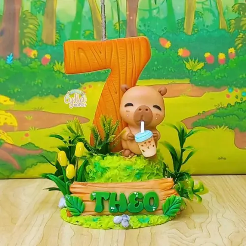 Vela Biscuit Capivara Sheike Menino