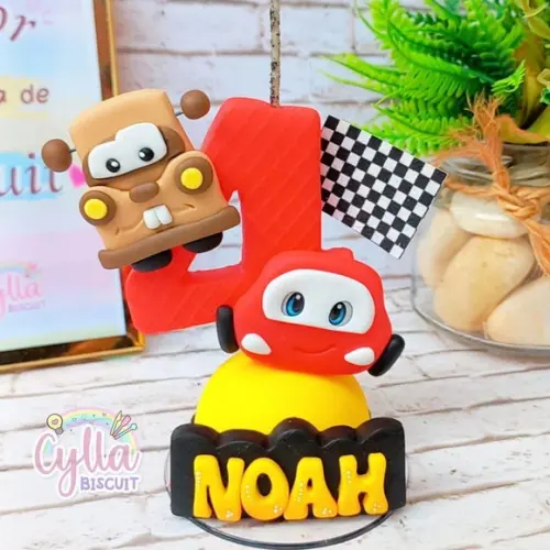 Vela Carros Biscuit