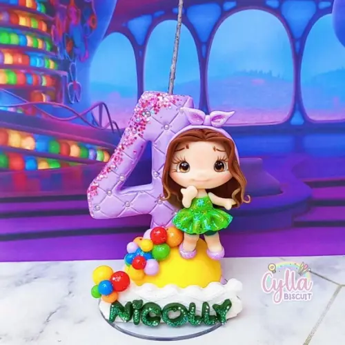 Vela Divertidamente Nojinho Biscuit