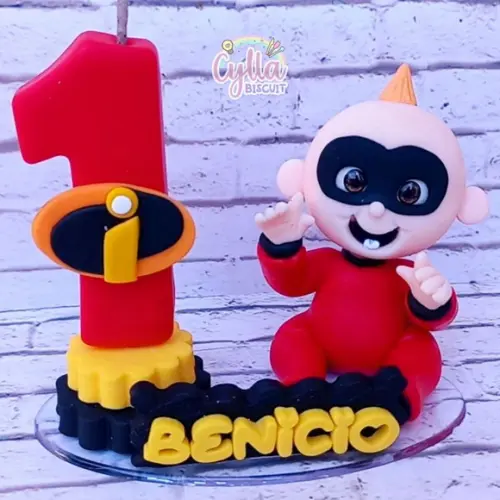 Vela os Incriveis Zezé em Biscuit