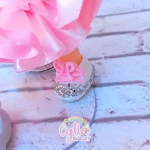 Vela Topo de Bolo Circo Rosa
