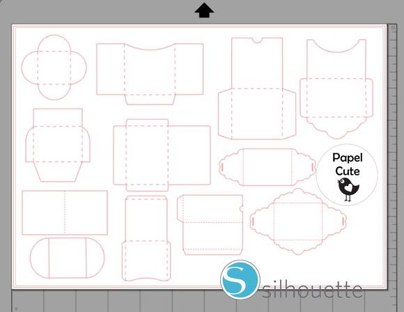 Arquivos de Corte Envelopes em Studio Silhouette