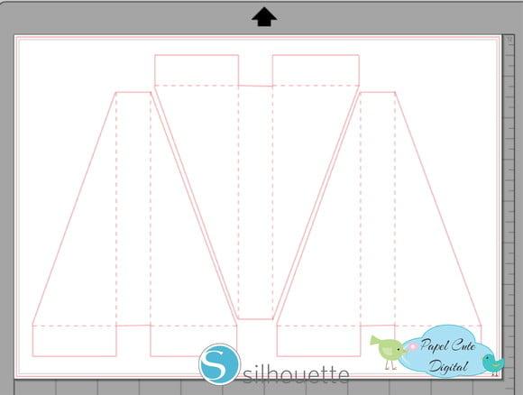 Molde para Display de Mesa 2 em Studio Silhouette