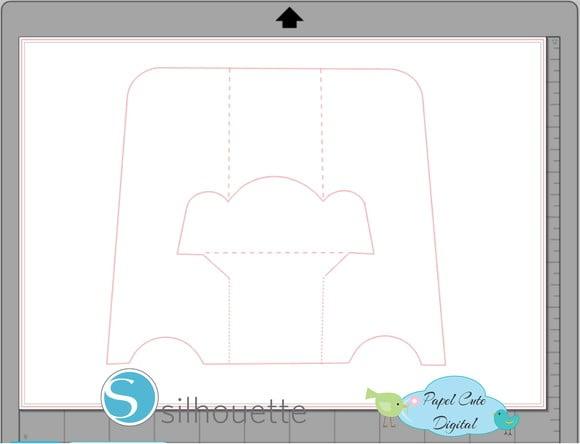 Molde para Display de Mesa 1 em Studio Silhouette