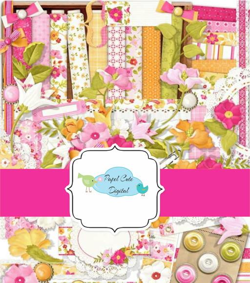 Mega Kit Floral Coleção B