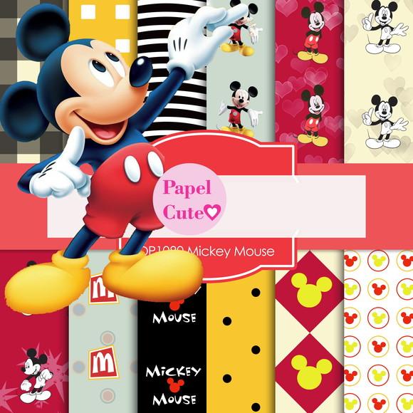 Papéis Mickey a