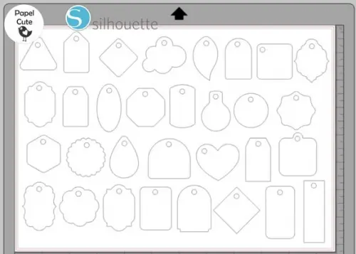 31 Tags para Corte em Studio Silhouette