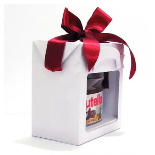 Arquivo de Corte Caixa para Nutella 140 Gr Studio Silhouette