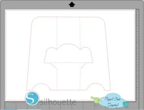 Molde para Display de Mesa 1 em Studio Silhouette