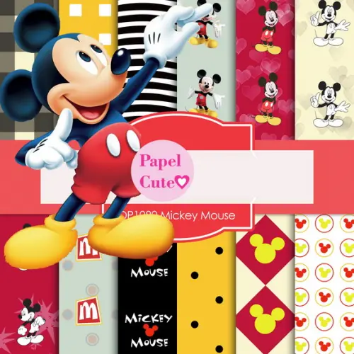Papéis Mickey a