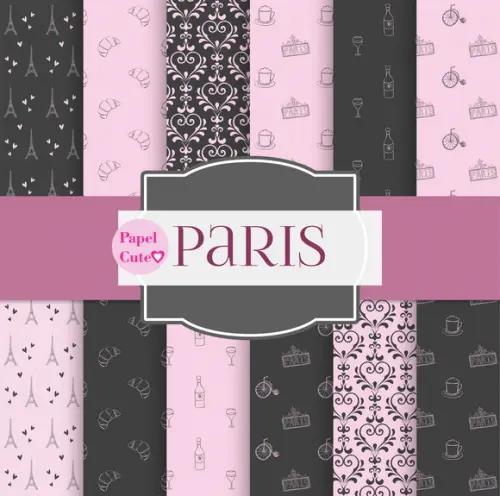 Papéis Paris Coleção a