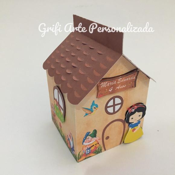 10 Caixas Casinha - Branca de Neve