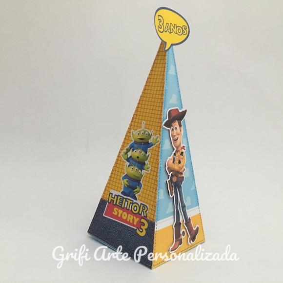 10 Caixas Pirâmide Toy Story