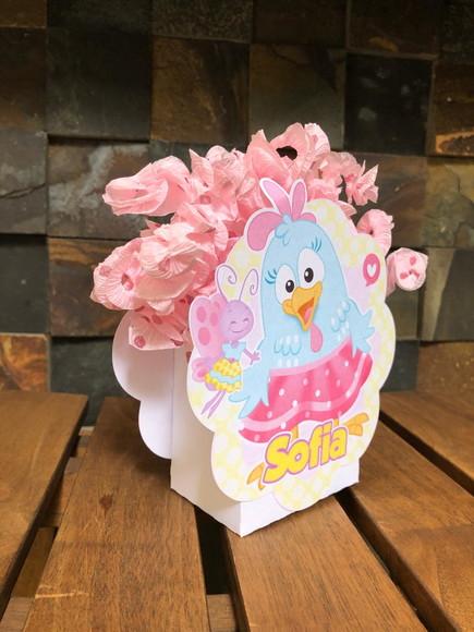 10 Centro de Mesa Galinha Pintadinha