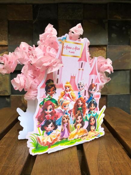 10 Centro de Mesa Princesas Cute | Criança | Bebê