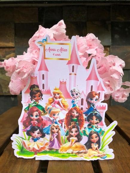 10 Centro de Mesa Princesas Cute | Criança | Bebê