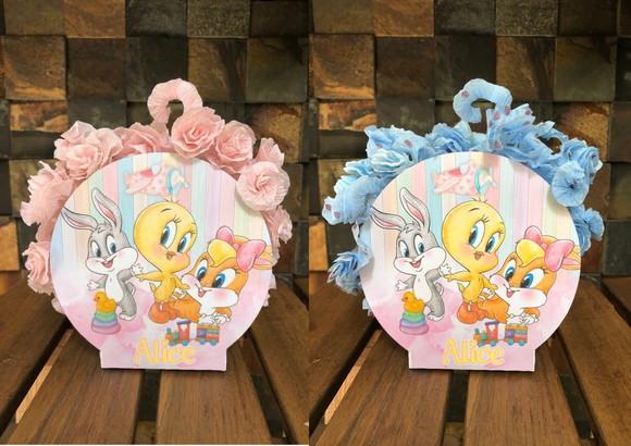 10 Centros de Mesa Baby Looney Tunes