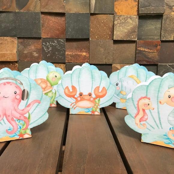 10 Centros de Mesa Fundo do Mar