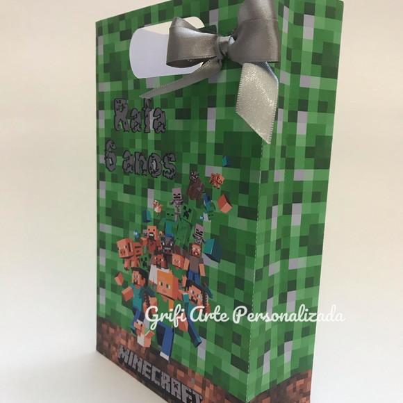 10 Sacolinhas Surpresa Minecraft