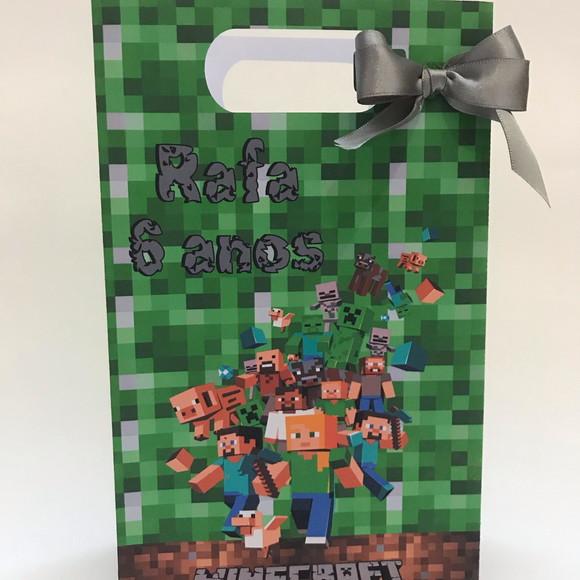 10 Sacolinhas Surpresa Minecraft