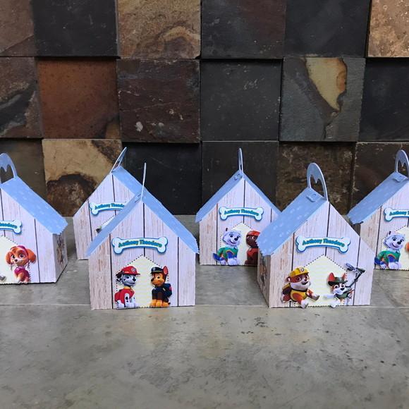 10 Unidades Casinha Patrulha Canina