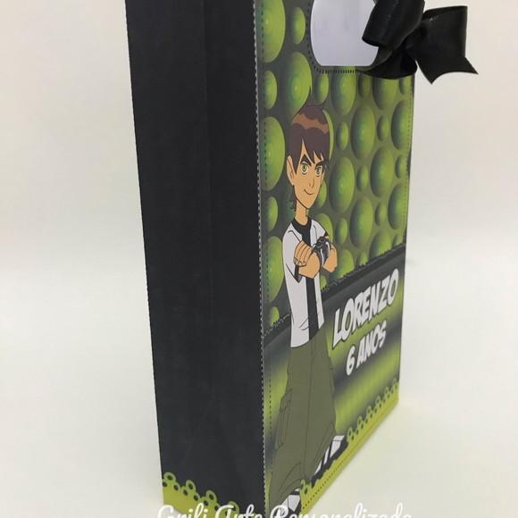 10 Unidades de Sacolinha Surpresa Ben 10