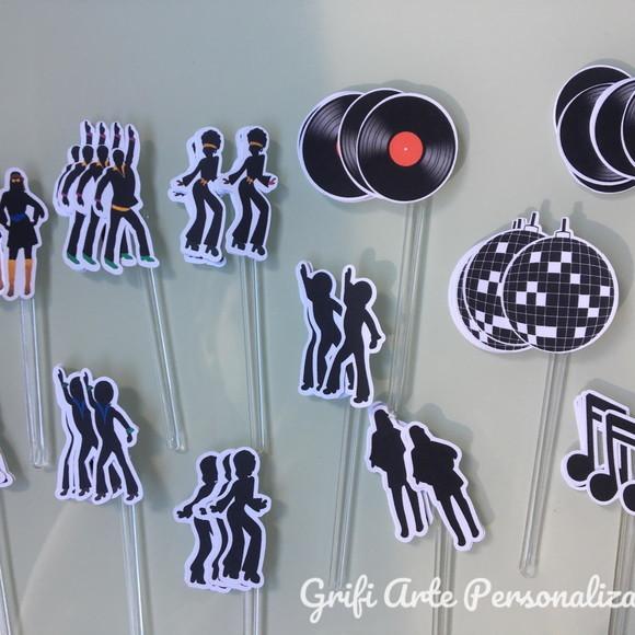 100 Apliques para Toppers Anos 60