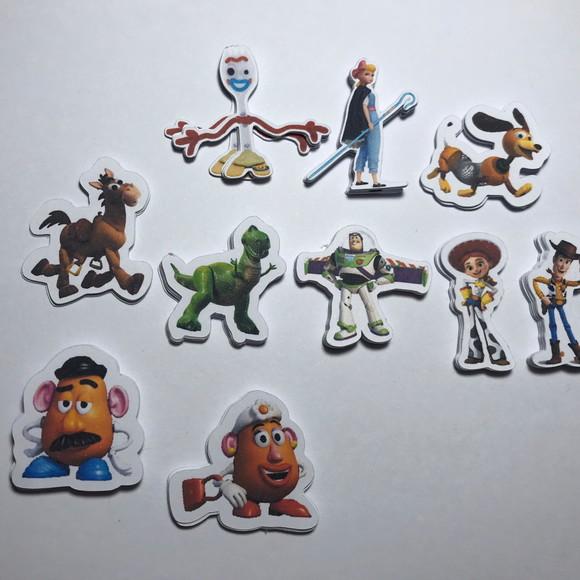 100 Apliques para Toppers Toy Story