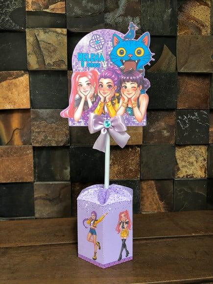15 Centro de Mesa Guerreiras do K Pop Kpop Demon Hunters